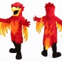 Fire Bird Mascot Costume