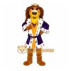 King Lion Mascot Costume King Lion Mascot Costume