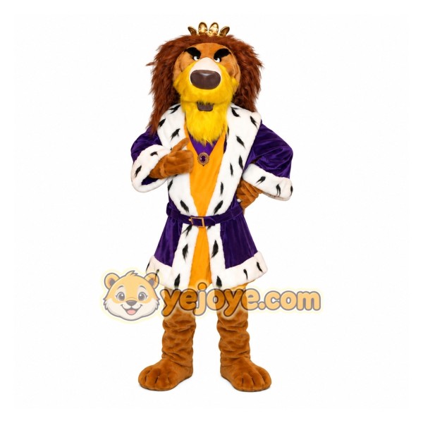 King Lion Mascot Costume