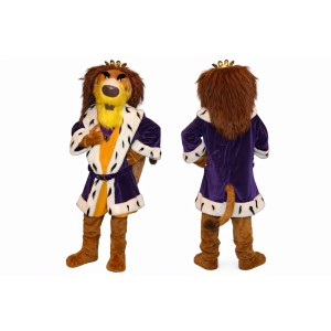 King Lion Mascot Costume