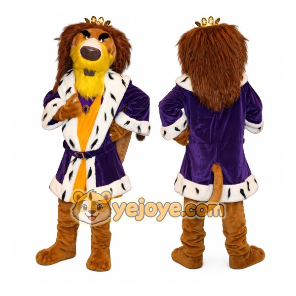 King Lion Mascot Costume