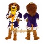 King Lion Mascot Costume