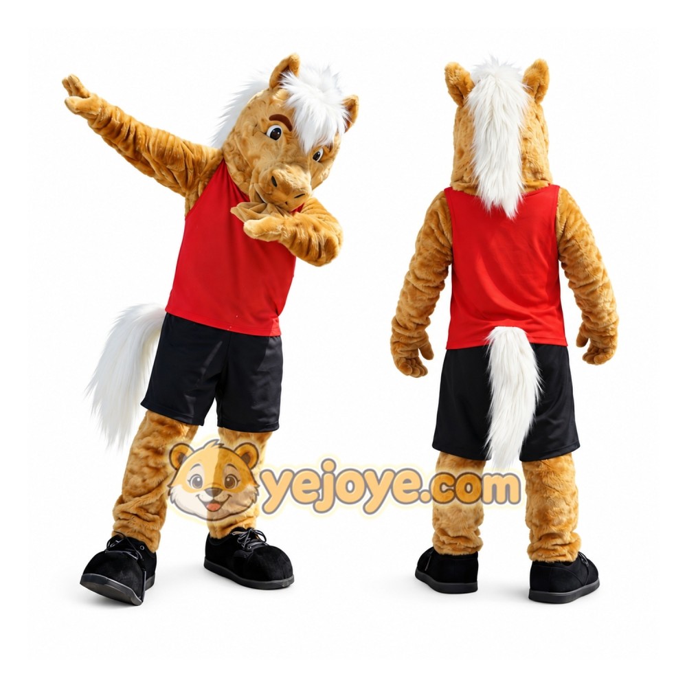 Horse Sports Mascot Costume Horse Sports Mascot Costume