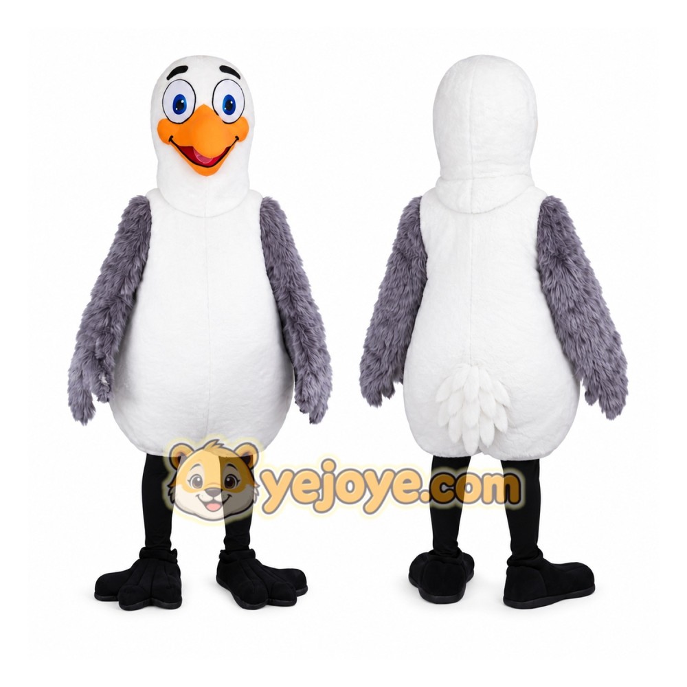 White Bird Mascot Costume White Bird Mascot Costume
