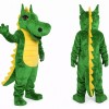 Green Dragon Mascot Costume