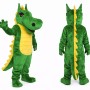 Green Dragon Mascot Costume