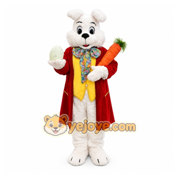 Easter Rabbit Mascot Costume Easter Rabbit Mascot Costume