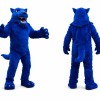 Blue Wolf Mascot Costume