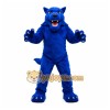 Blue Wolf Mascot Costume Blue Wolf Mascot Costume