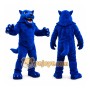 Blue Wolf Mascot Costume