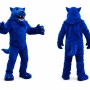 Blue Wolf Mascot Costume