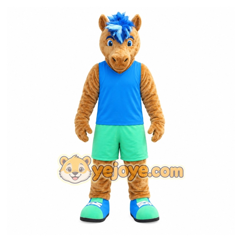 Cute Horse Mascot Costume