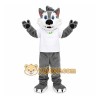 Cartoon Gray Wolf Mascot Costume Cartoon Gray Wolf Mascot Costume