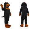 Cute Black Dog Mascot Costume