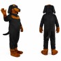 Cute Black Dog Mascot Costume