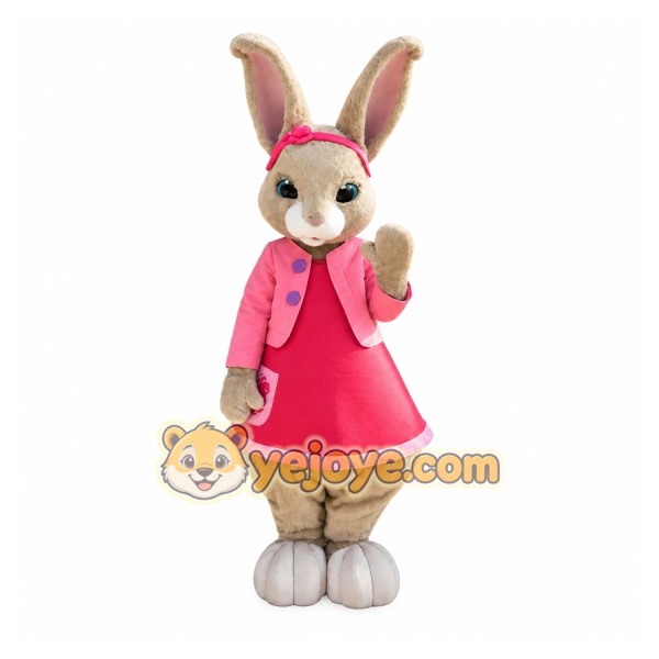 Cute Lily Peter Rabbit Mascot Costume Cute Lily Peter Rabbit Mascot Costume