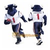 Blue Bull Football Mascot Costume Blue Bull Football Mascot Costume
