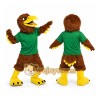 Brown Eagle Mascot Costume Brown Eagle Mascot Costume