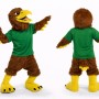 Brown Eagle Mascot Costume