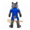 Blue Wolf Mascot Costume