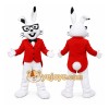 White Rabbit Mascot Costume White Rabbit Mascot Costume