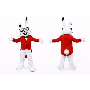 White Rabbit Mascot Costume