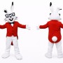 White Rabbit Mascot Costume