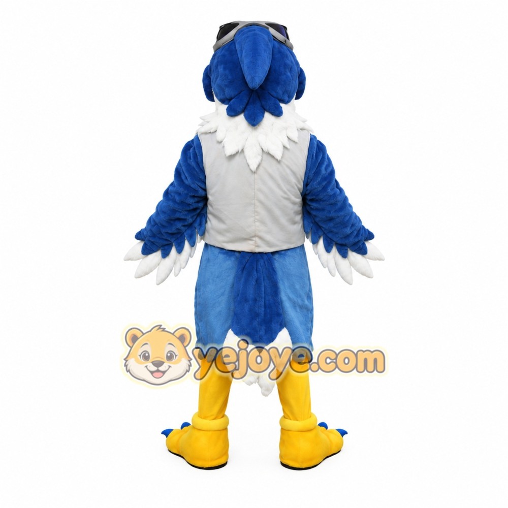 Blue Bird Mascot Costume Blue Bird Mascot Costume