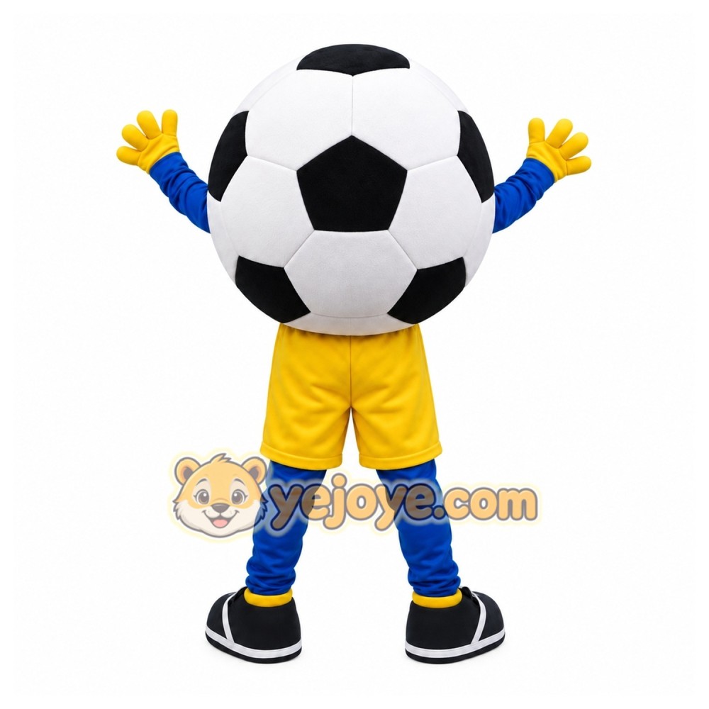 Soccer Ball Mascot Costume Soccer Ball Mascot Costume