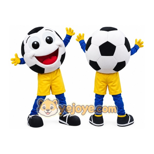 Soccer Ball Mascot Costume
