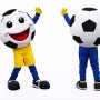 Soccer Ball Mascot Costume