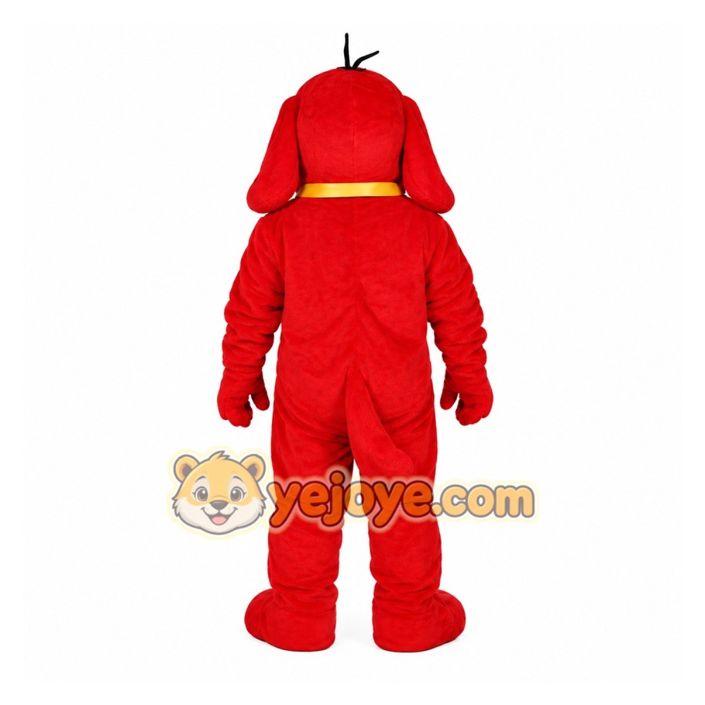 Red Dog Mascot Costume Red Dog Mascot Costume