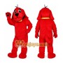 Red Dog Mascot Costume