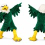 Green Eagle Mascot Costume