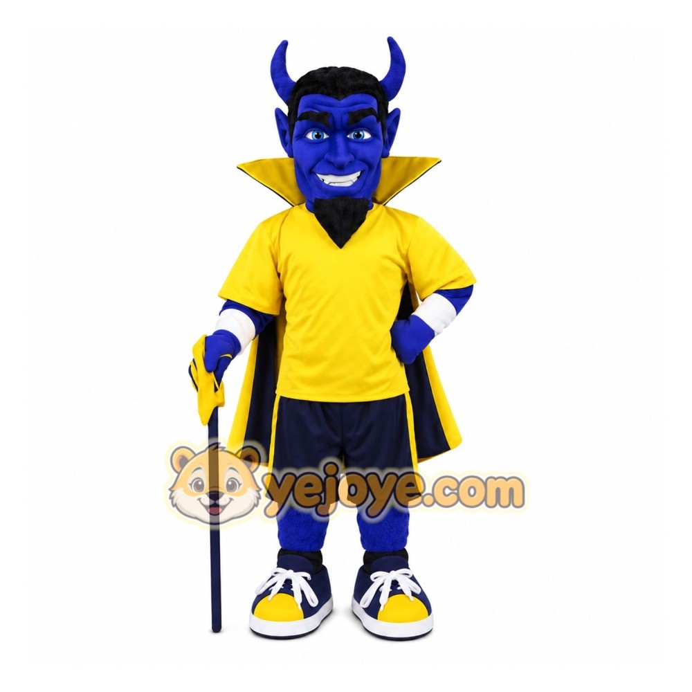 Blue Devil Mascot Costume Blue Devil Mascot Costume
