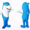 Adult Blue Shark Mascot Costume