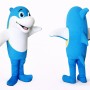 Adult Blue Shark Mascot Costume