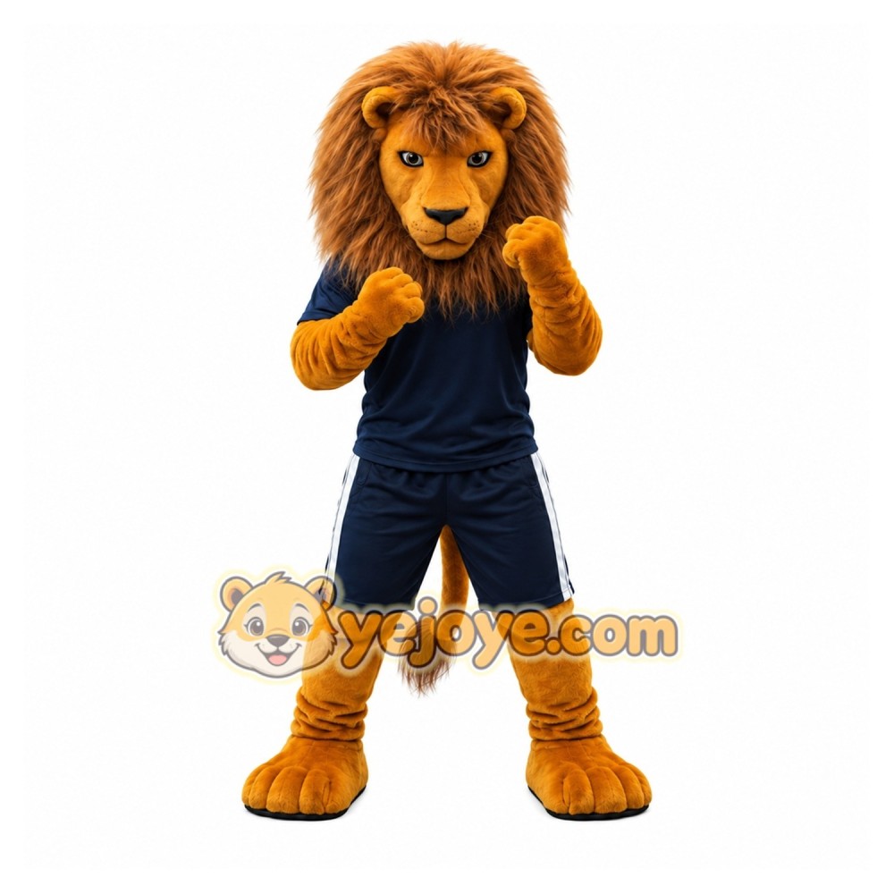 Adult Lion Mascot Costume Adult Lion Mascot Costume