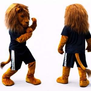 Adult Lion Mascot Costume