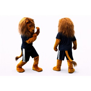 Adult Lion Mascot Costume