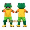 Adult Green Frog Mascot Costume Adult Green Frog Mascot Costume