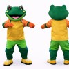 Adult Green Frog Mascot Costume