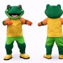 Adult Green Frog Mascot Costume