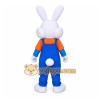 Adult White Rabbit Mascot Costume Adult White Rabbit Mascot Costume