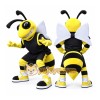 Adult Yellow Bee Mascot Costume Adult Yellow Bee Mascot Costume