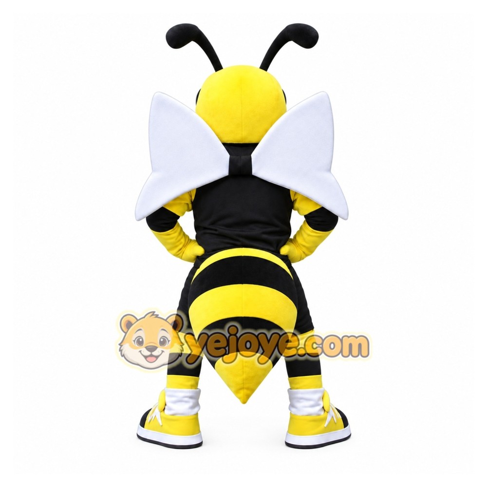 Adult Yellow Bee Mascot Costume Adult Yellow Bee Mascot Costume