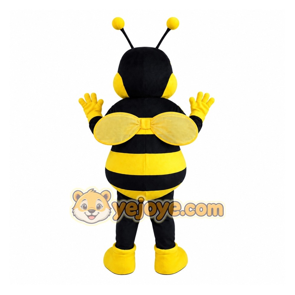 Adult Yellow Bee Mascot Costume Adult Yellow Bee Mascot Costume