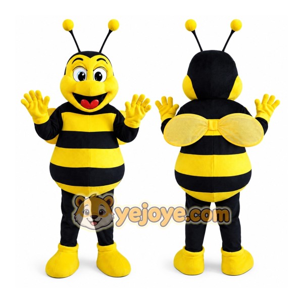 Adult Yellow Bee Mascot Costume