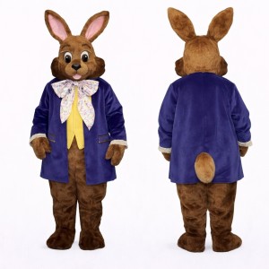 Adult Brown Rabbit Mascot Costume