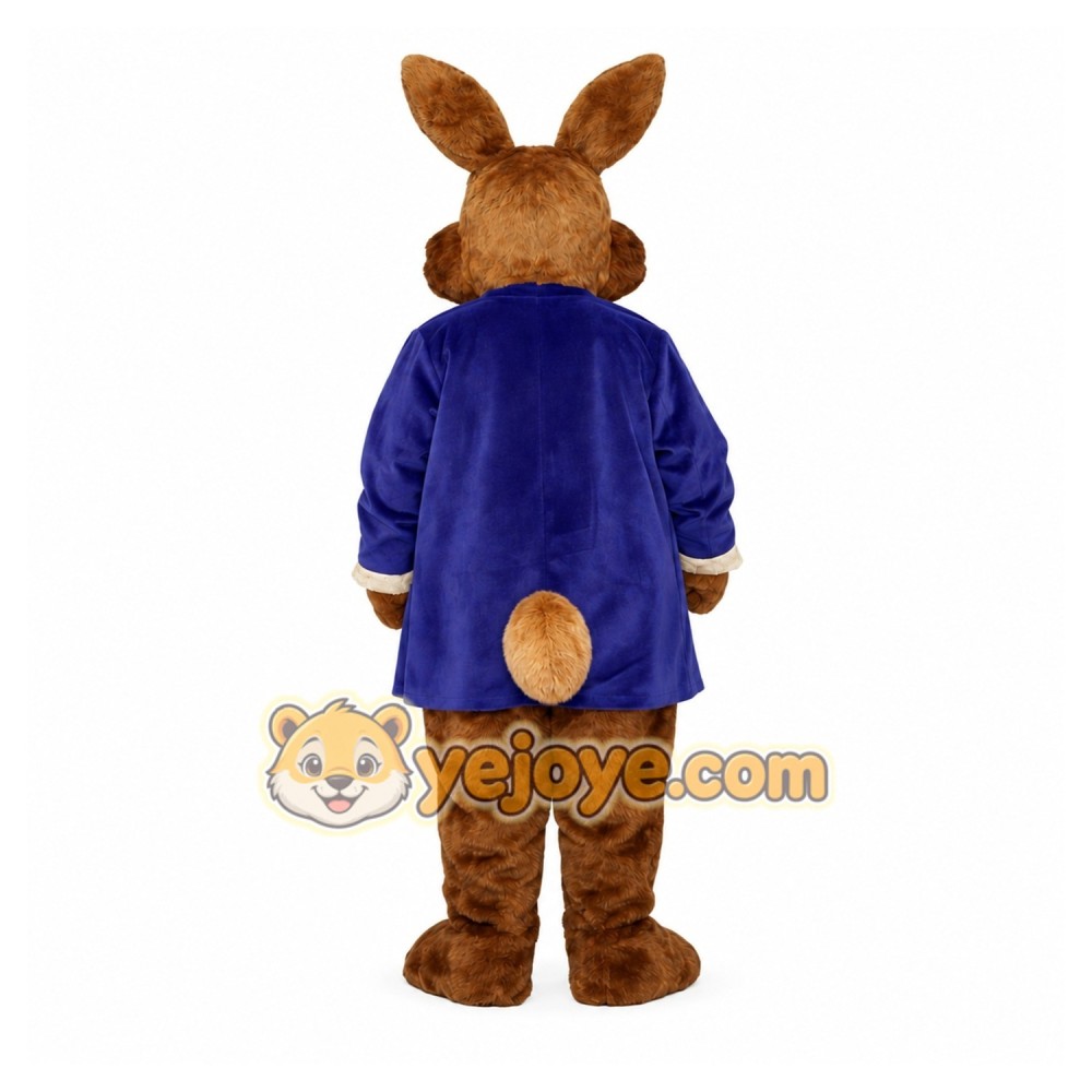 Adult Brown Rabbit Mascot Costume Adult Brown Rabbit Mascot Costume